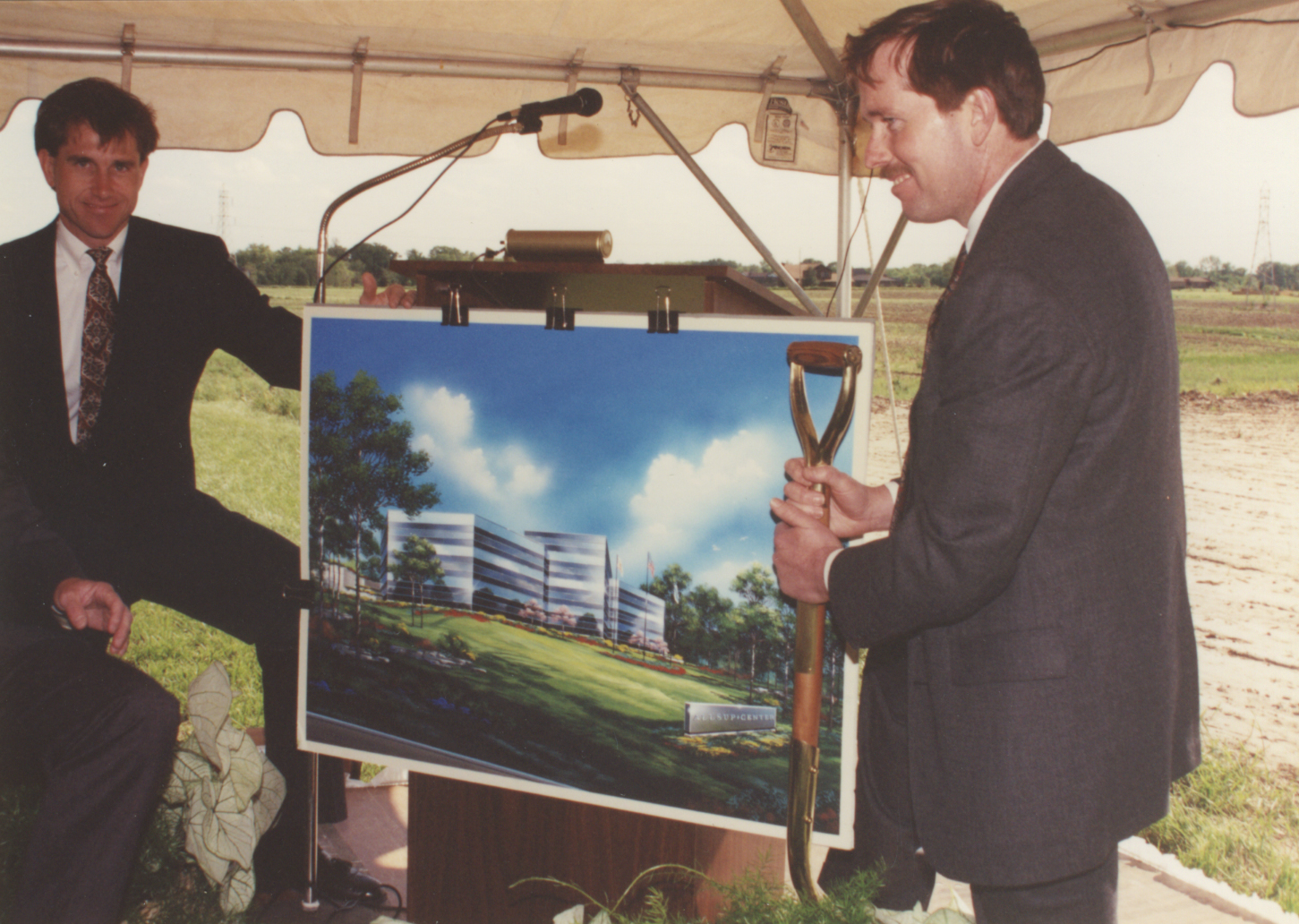 Jim Allsup breaking ground for new HQ for Allsup