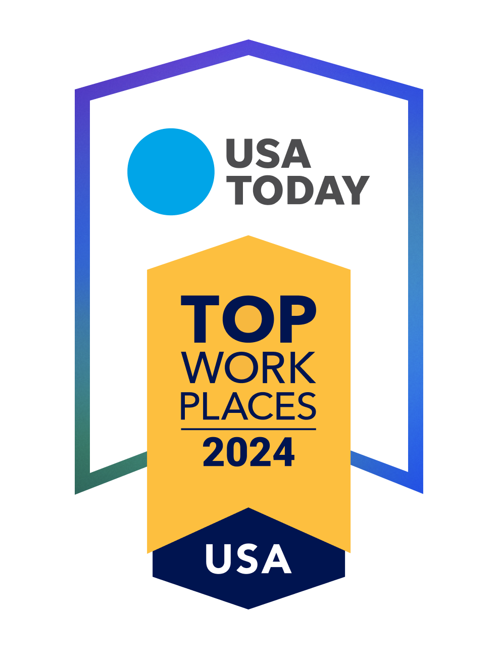 USA Today Top Workplaces 2024 Allsup Award